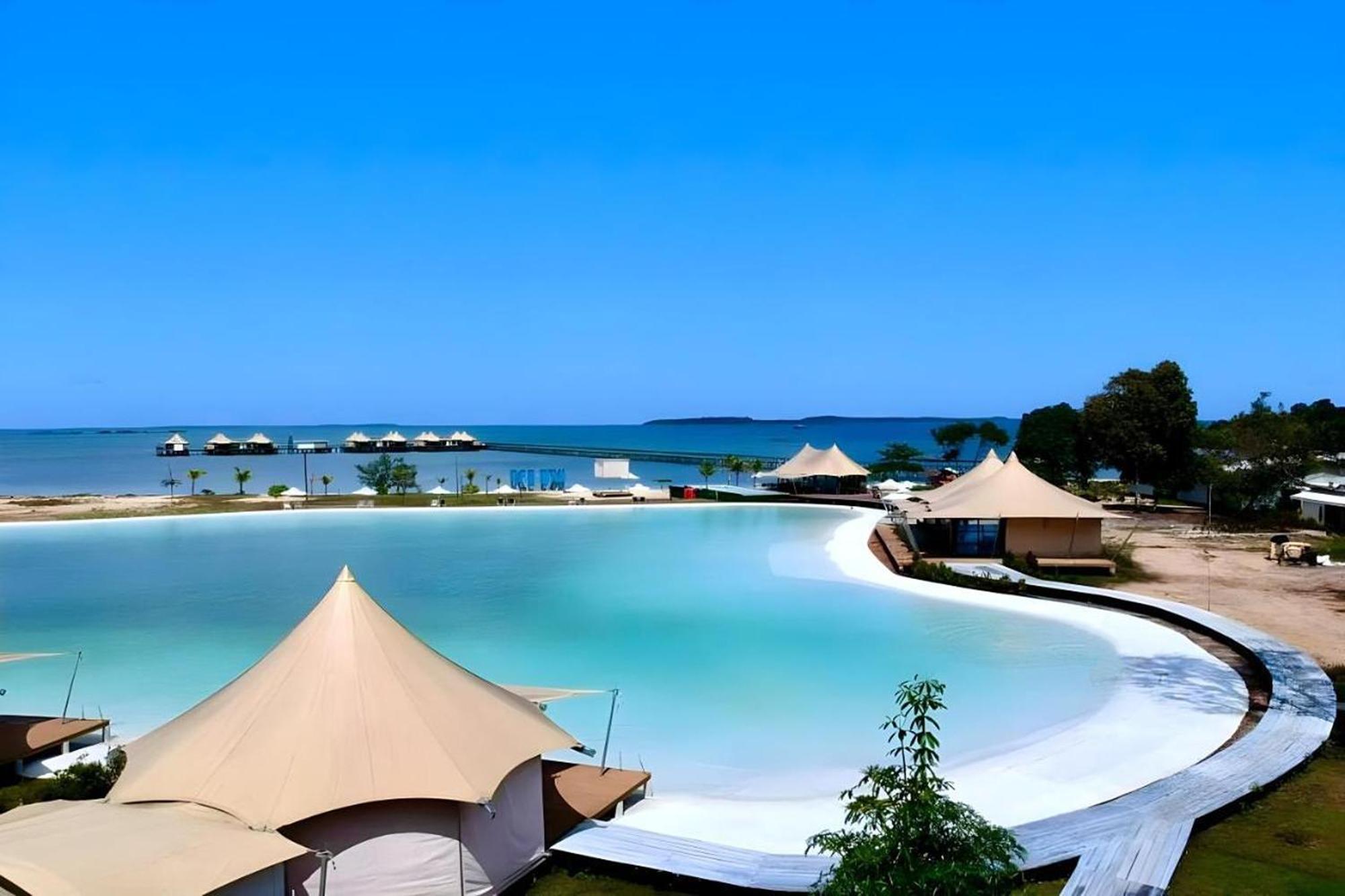 Kiki Beach Resort, Batam Galang Island Bagian luar foto